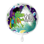 18"/Ø43cm Folienballon  "Endlich Schulanfang"