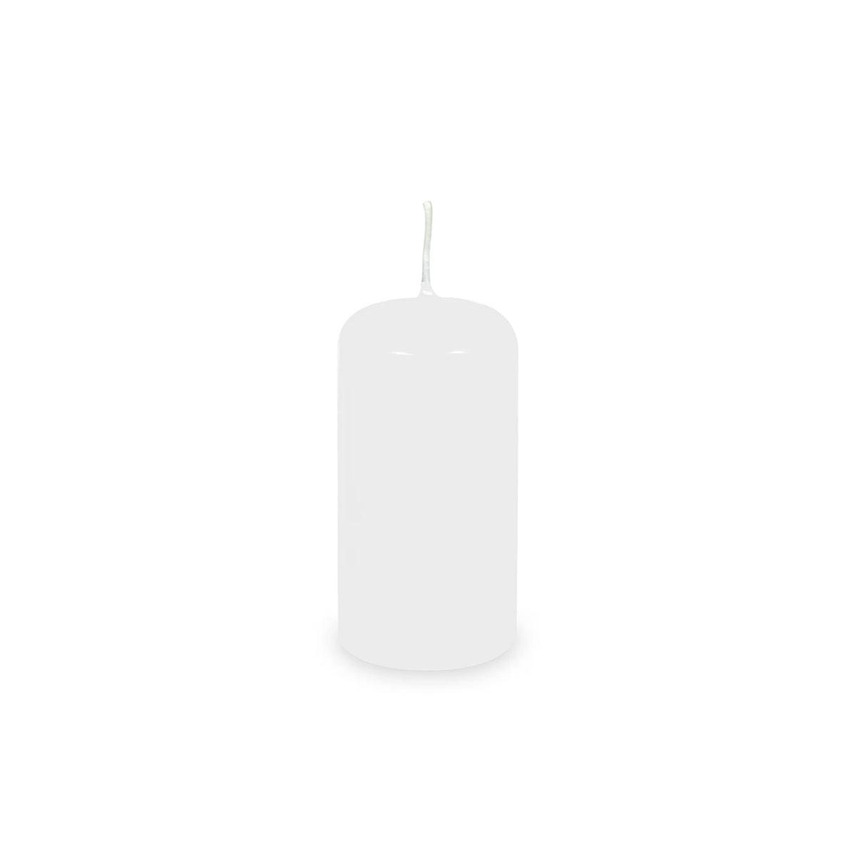 Stumpenkerze weiß Ø40 x 80 mm