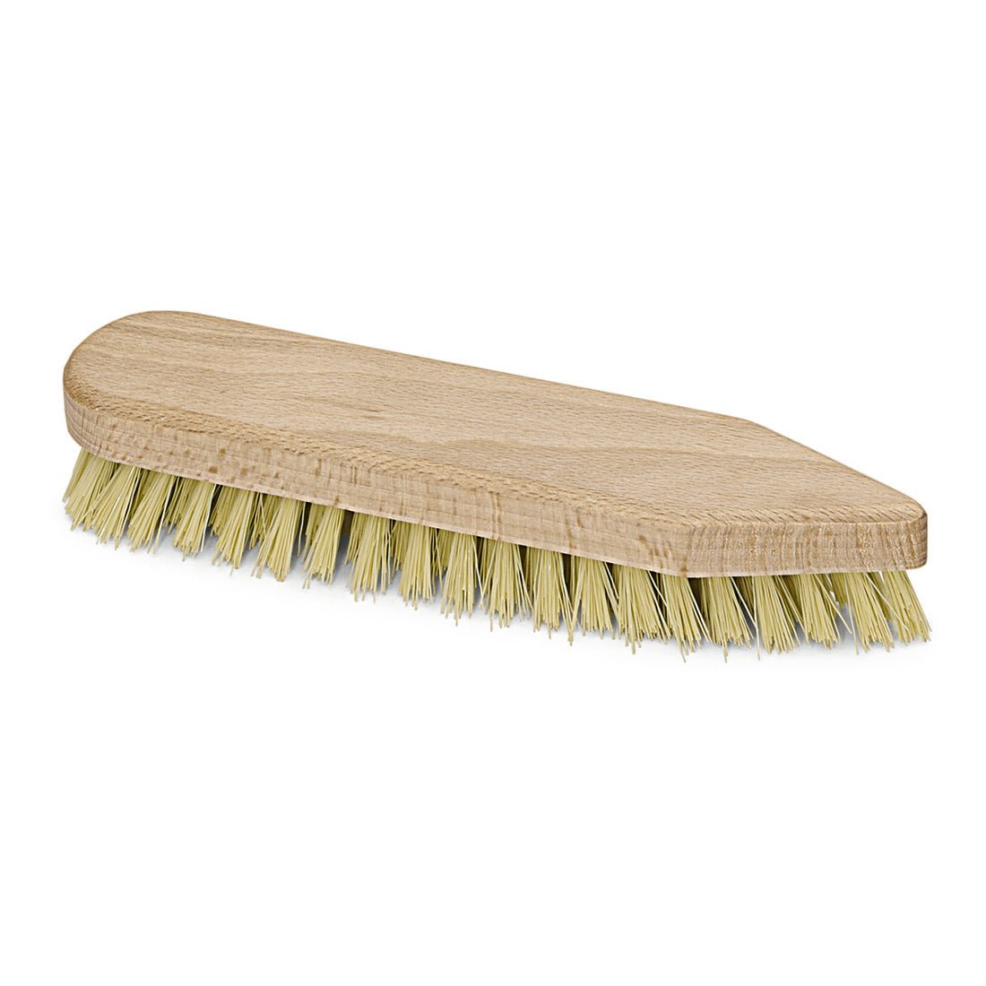 Nölle Profi Brush Scheuerbürste, 20 cm, spitz-rund, harte Fibre-Ersatz | 1 Stück