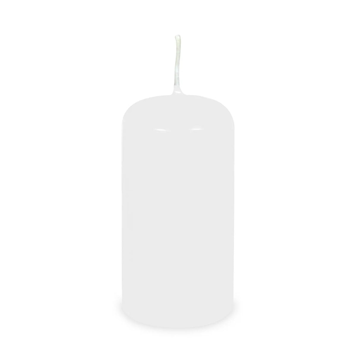Stumpenkerze weiß Ø60 x 120 mm