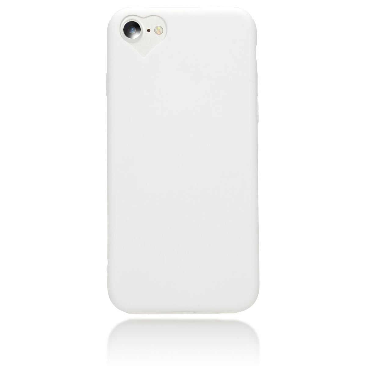 NALIA Herz Handyhülle kompatibel mit iPhone SE 2022 / SE 2020 / 8 / 7 Hülle, Dünne Silikon Schutzhülle Soft Phone Case Cover, Ultra-Slim Backcover Gummi Bumper Handy-Tasche Schale