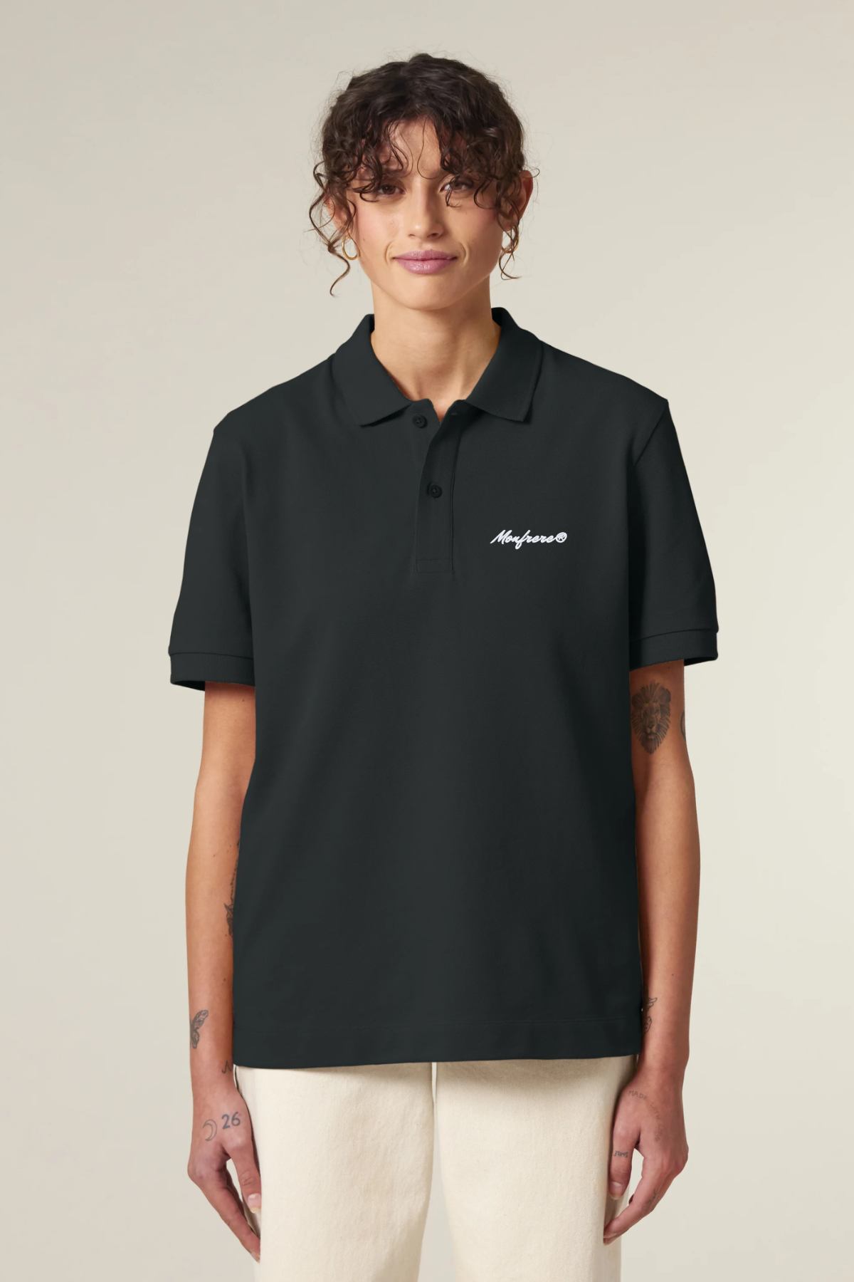 White Label Stick Unisex-Poloshirt