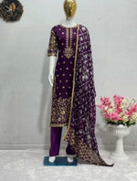 Pakistani Indian Wedding Dresses Chiffon Embroidered Collection