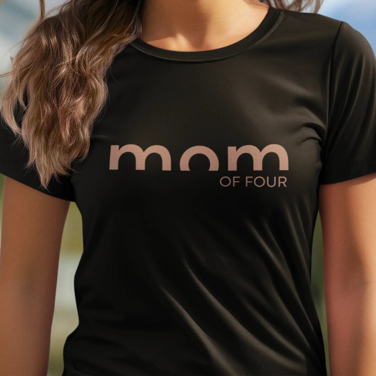 MAMA T-Shirt MOM OF TWO personalisiert