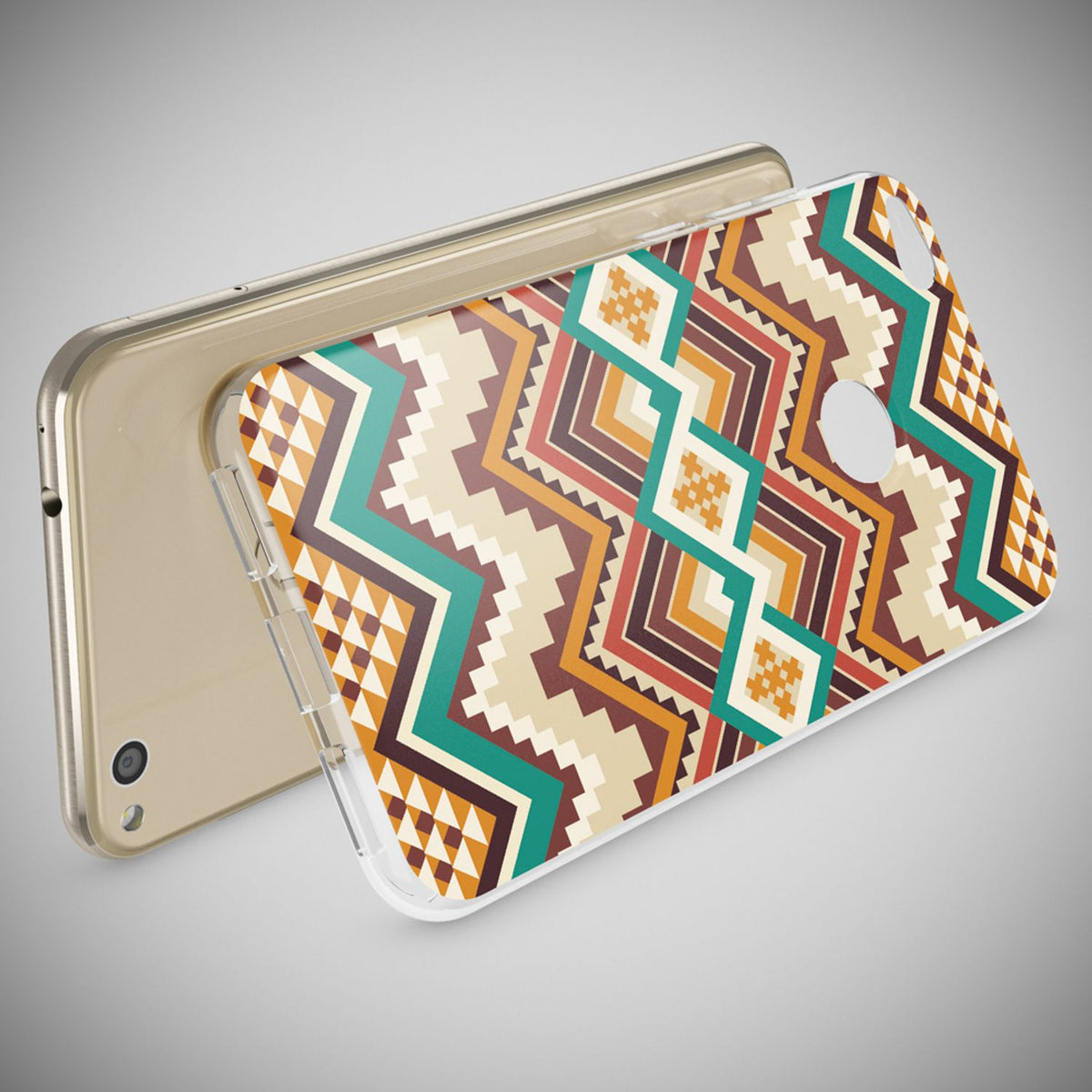 NALIA Handyhülle kompatibel mit Huawei P8 Lite 2017, Motiv Design Slim Silikon Case Cover, Crystal Schutzhülle Handy-Tasche Dünn, Muster Etui Backcover Smart-Phone Hülle