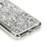 NALIA Handyhülle kompatibel mit iPhone 7, Glitzer Slim Back-Cover Case mit Maus Ohren, Glitter Silikon Hülle Schutzhülle Dünn, Strass Bling Etui Handy-Tasche Smart-Phone Bumper