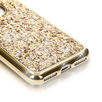 NALIA Handyhülle kompatibel mit iPhone 7, Glitzer Slim Back-Cover Case mit Maus Ohren, Glitter Silikon Hülle Schutzhülle Dünn, Strass Bling Etui Handy-Tasche Smart-Phone Bumper