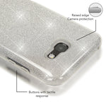 NALIA Handyhülle kompatibel mit Samsung Galaxy A5 2017, Glitzer Slim Silikon-Case Back-Cover Schutzhülle, Glitter Sparkle Handy-Tasche Bumper, Dünne Bling Strass Smart-Phone Hülle