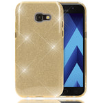 NALIA Handyhülle kompatibel mit Samsung Galaxy A5 2017, Glitzer Slim Silikon-Case Back-Cover Schutzhülle, Glitter Sparkle Handy-Tasche Bumper, Dünne Bling Strass Smart-Phone Hülle