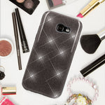 NALIA Handyhülle kompatibel mit Samsung Galaxy A5 2017, Glitzer Slim Silikon-Case Back-Cover Schutzhülle, Glitter Sparkle Handy-Tasche Bumper, Dünne Bling Strass Smart-Phone Hülle