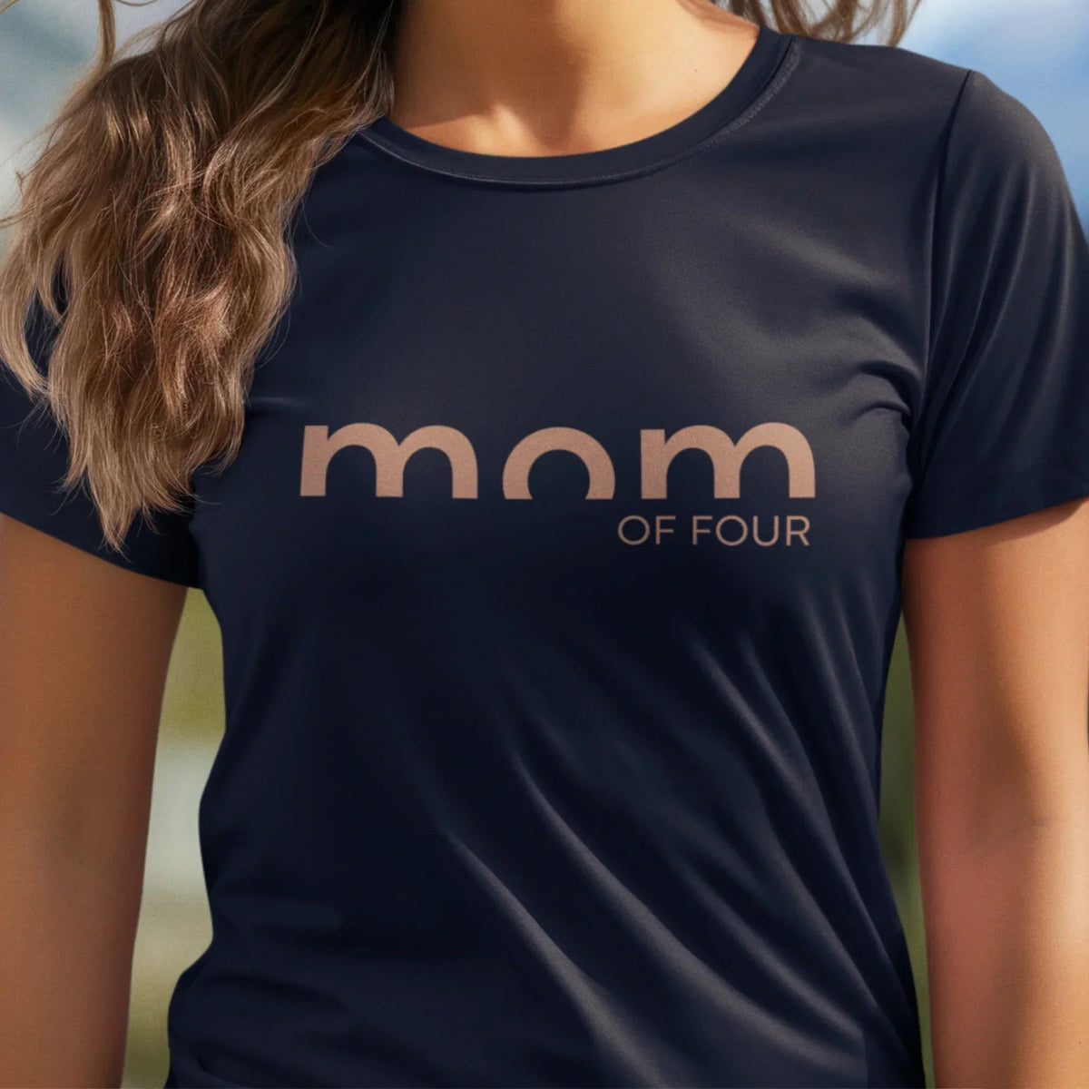 MAMA T-Shirt MOM OF TWO personalisiert