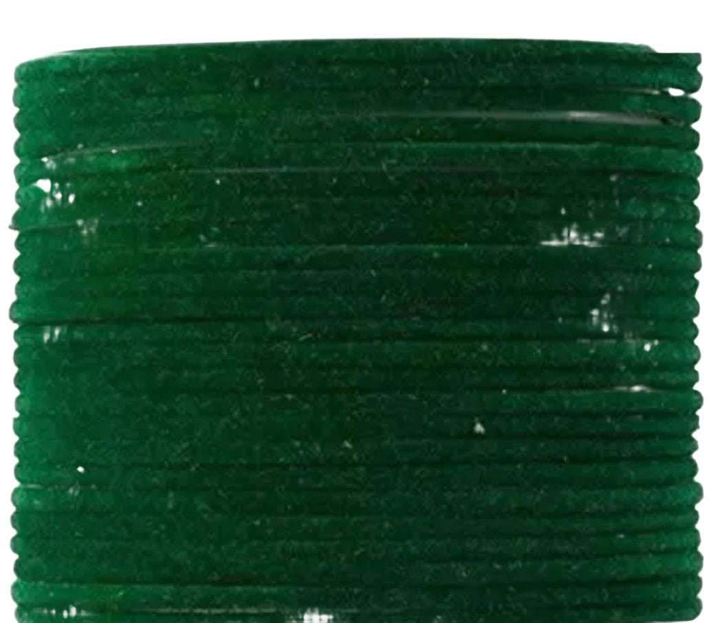 Glossy Beauty Alloy Velvet bangles (1 Set Of 12 Bangles)