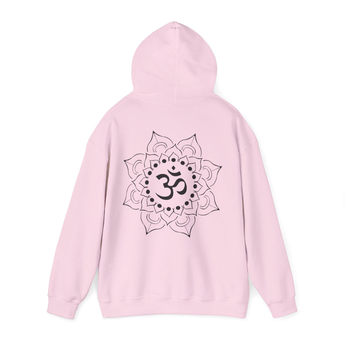 Lotus-Mandala-Hoodie mit Om-Symbol – Spirituelles Yoga-Sweatshirt