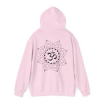 Lotus-Mandala-Hoodie mit Om-Symbol – Spirituelles Yoga-Sweatshirt