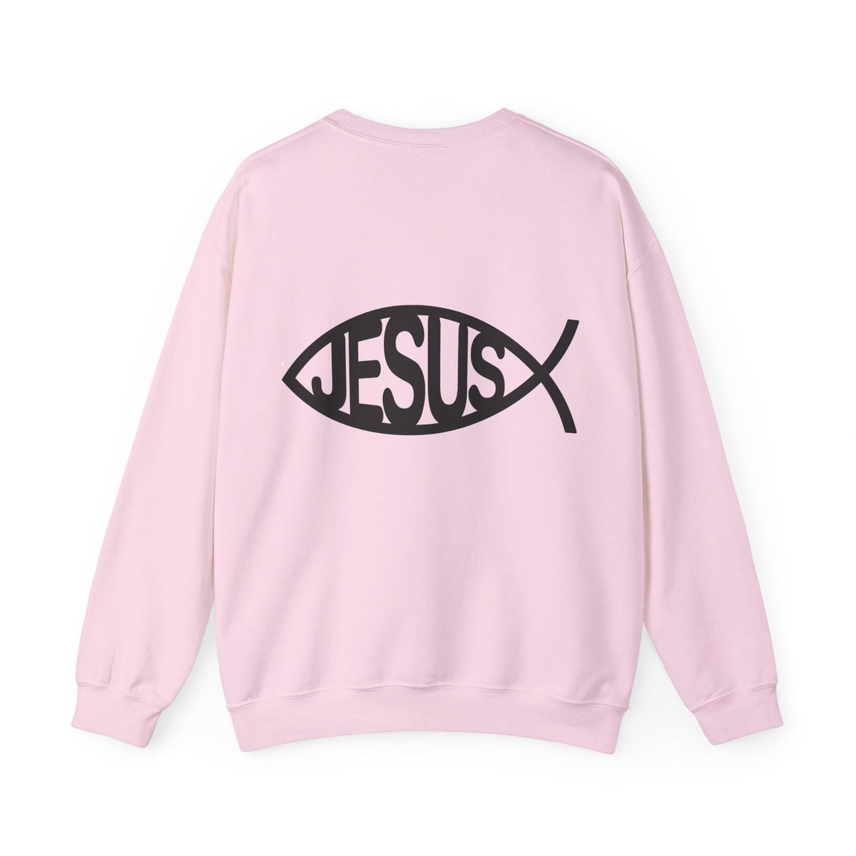 Unisex Heavy Blend Sweatshirt mit Psalm 23 & markantem Backprint