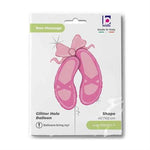 Shape Folienballon "Ballerina Schuhe" Holo | 102 cm