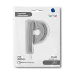 Riesenbuchstabe Folienballon 40"/102cm | Silber #P