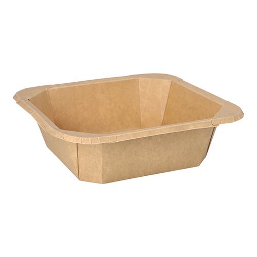 Starpak 25 Lunchboxen, Pappe eckig