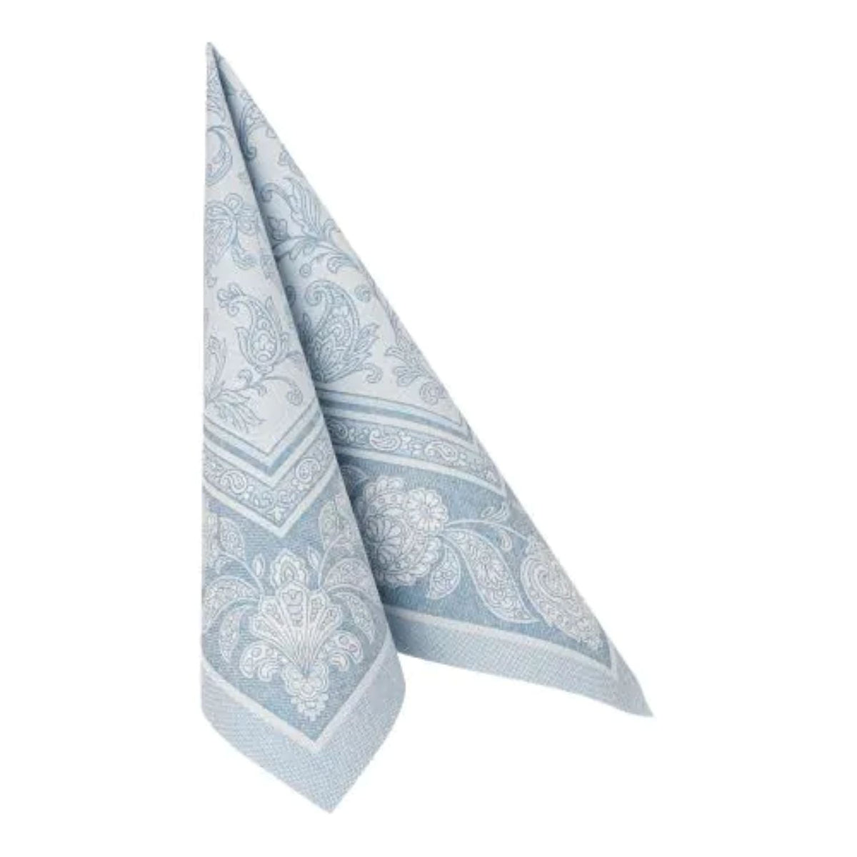 Servietten RC "Ornaments" 40x40cm/50Stk. | Arktikblau