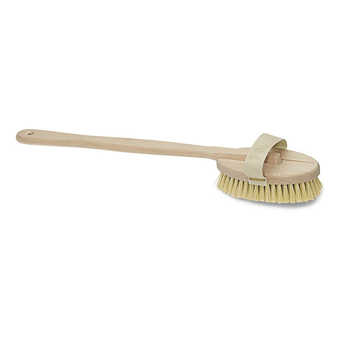 Nölle Profi Brush Badebürste, 48 cm Naturfibre, mittel hart, hitzebeständig | 1 Stück