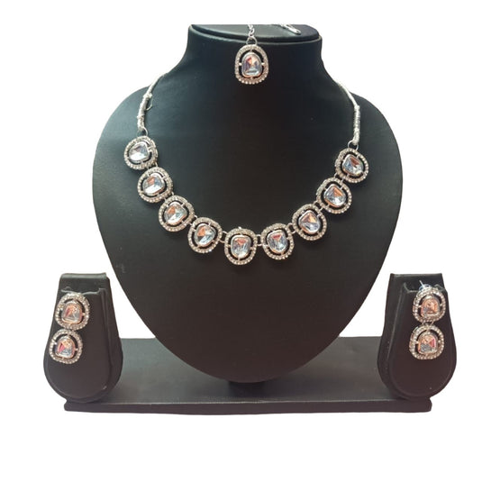 AD kundan Necklace Set In Berlin