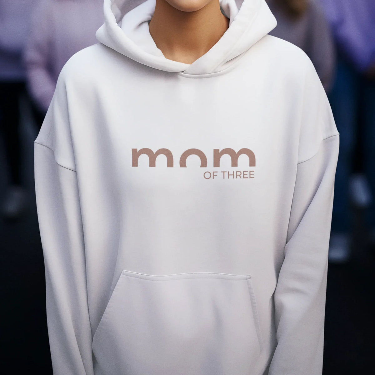 MAMA Hoodie MOM OF TWO personalisiert