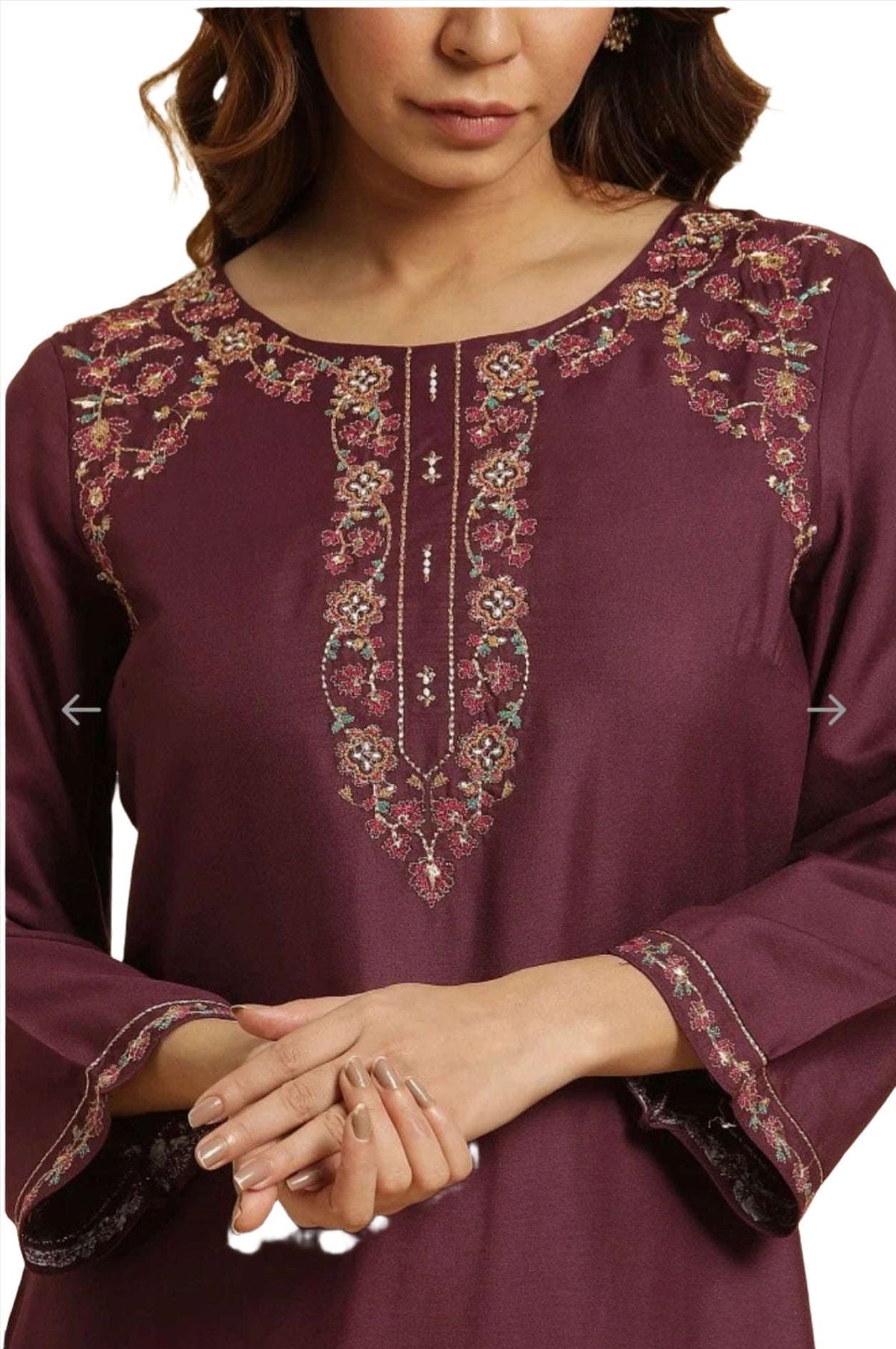 Indian Embroidered Kurta In Germany