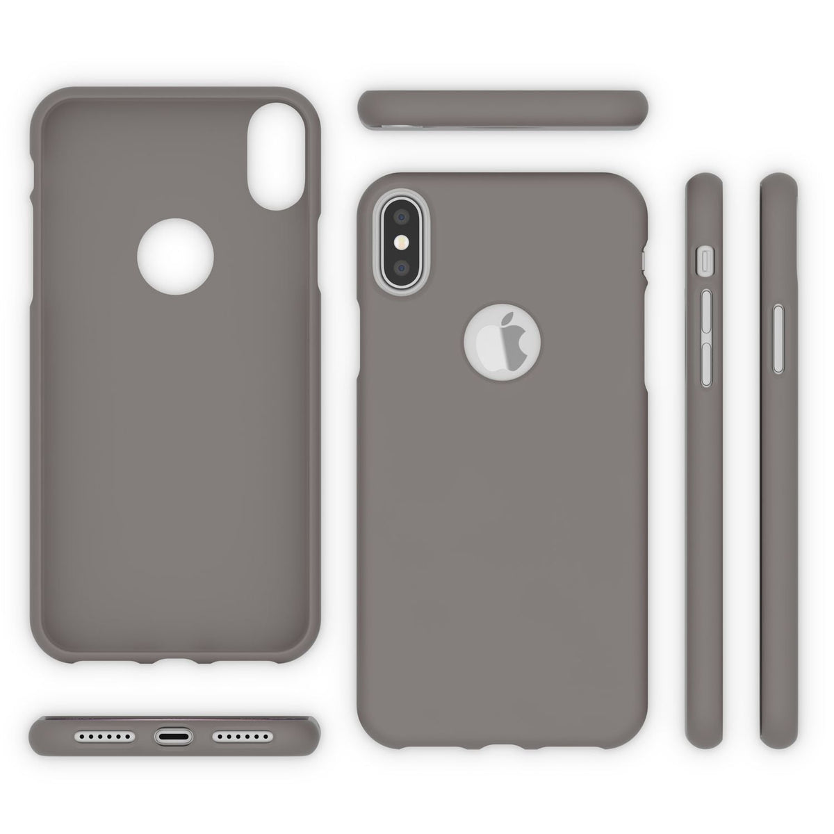 NALIA Neon Silikonhülle für iPhone XS Max – Soft-Touch & Signal-Neon – NEONSHOCK (Matte Schutzhülle) – Marke aus Berlin