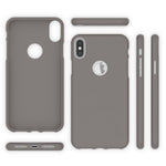 NALIA Neon Silikonhülle für iPhone XS Max – Soft-Touch & Signal-Neon – NEONSHOCK (Matte Schutzhülle) – Marke aus Berlin
