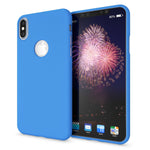 NALIA Neon Silikonhülle für iPhone XS Max – Soft-Touch & Signal-Neon – NEONSHOCK (Matte Schutzhülle) – Marke aus Berlin