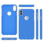 NALIA Neon Silikonhülle für iPhone XS Max – Soft-Touch & Signal-Neon – NEONSHOCK (Matte Schutzhülle) – Marke aus Berlin