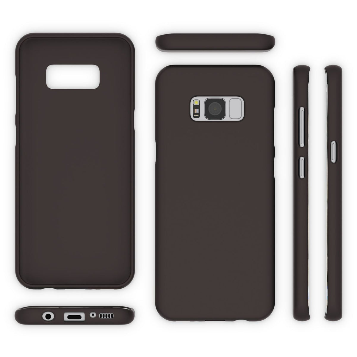 NALIA Neon Silikonhülle für Samsung Galaxy S8 – Soft-Touch & Signal-Neon – NEONSHOCK (Matte Schutzhülle) – Marke aus Berlin
