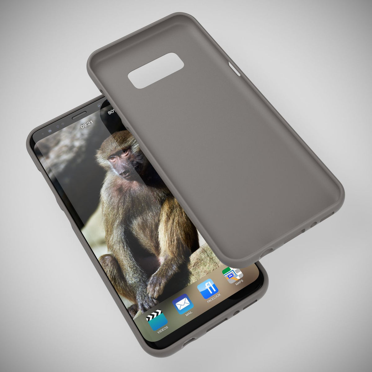 NALIA Neon Silikonhülle für Samsung Galaxy S8 – Soft-Touch & Signal-Neon – NEONSHOCK (Matte Schutzhülle) – Marke aus Berlin