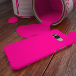 NALIA Neon Silikonhülle für Samsung Galaxy S8 – Soft-Touch & Signal-Neon – NEONSHOCK (Matte Schutzhülle) – Marke aus Berlin