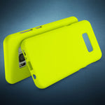 NALIA Neon Silikonhülle für Samsung Galaxy S8 – Soft-Touch & Signal-Neon – NEONSHOCK (Matte Schutzhülle) – Marke aus Berlin