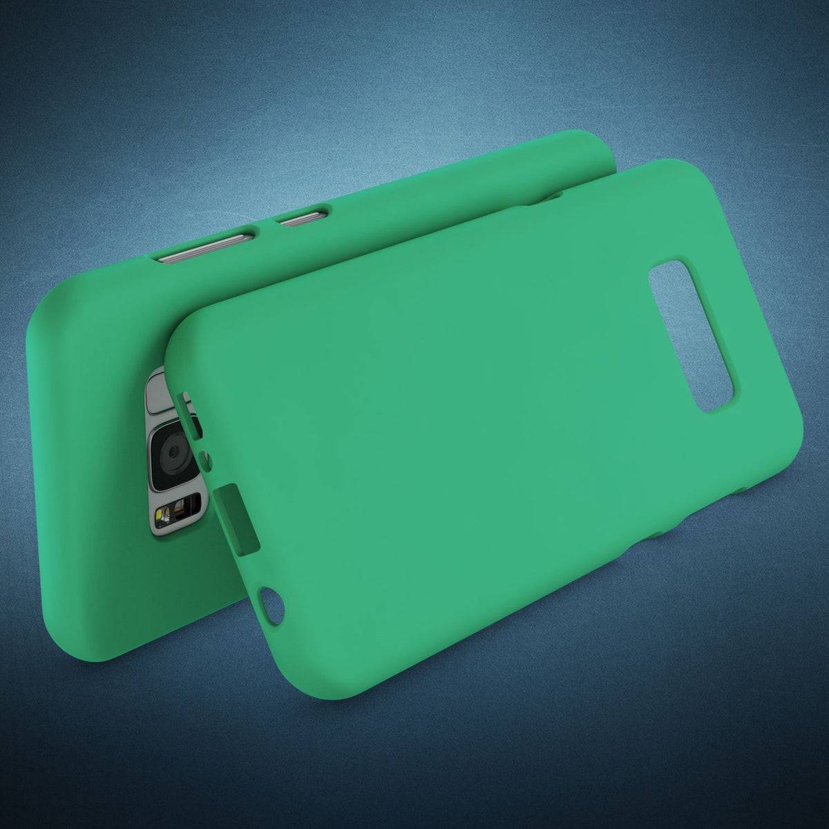 NALIA Neon Silikonhülle für Samsung Galaxy S8 – Soft-Touch & Signal-Neon – NEONSHOCK (Matte Schutzhülle) – Marke aus Berlin