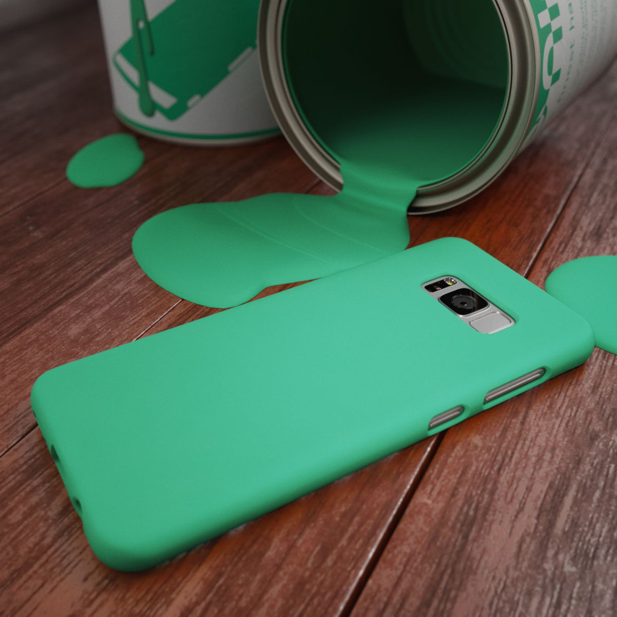 NALIA Neon Silikonhülle für Samsung Galaxy S8 – Soft-Touch & Signal-Neon – NEONSHOCK (Matte Schutzhülle) – Marke aus Berlin