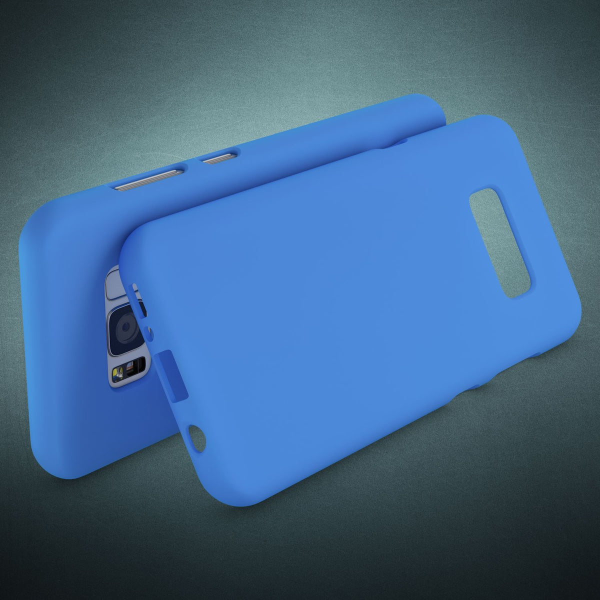 NALIA Neon Silikonhülle für Samsung Galaxy S8 – Soft-Touch & Signal-Neon – NEONSHOCK (Matte Schutzhülle) – Marke aus Berlin