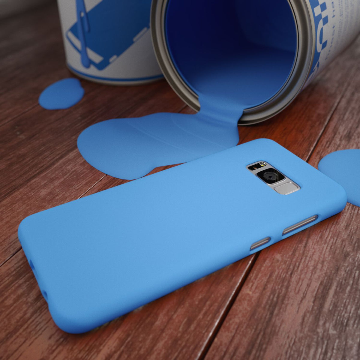 NALIA Neon Silikonhülle für Samsung Galaxy S8 – Soft-Touch & Signal-Neon – NEONSHOCK (Matte Schutzhülle) – Marke aus Berlin