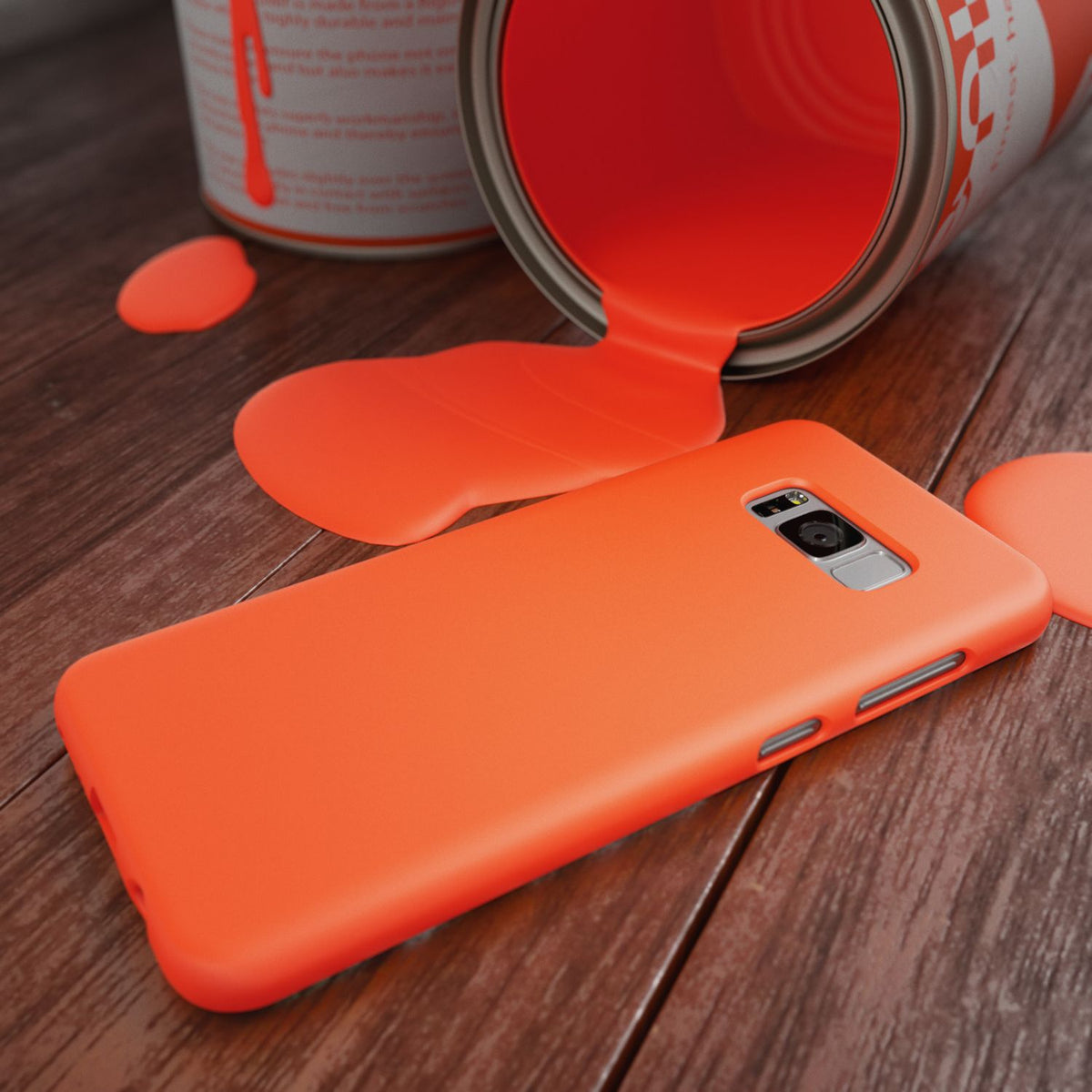 NALIA Neon Silikonhülle für Samsung Galaxy S8 – Soft-Touch & Signal-Neon – NEONSHOCK (Matte Schutzhülle) – Marke aus Berlin