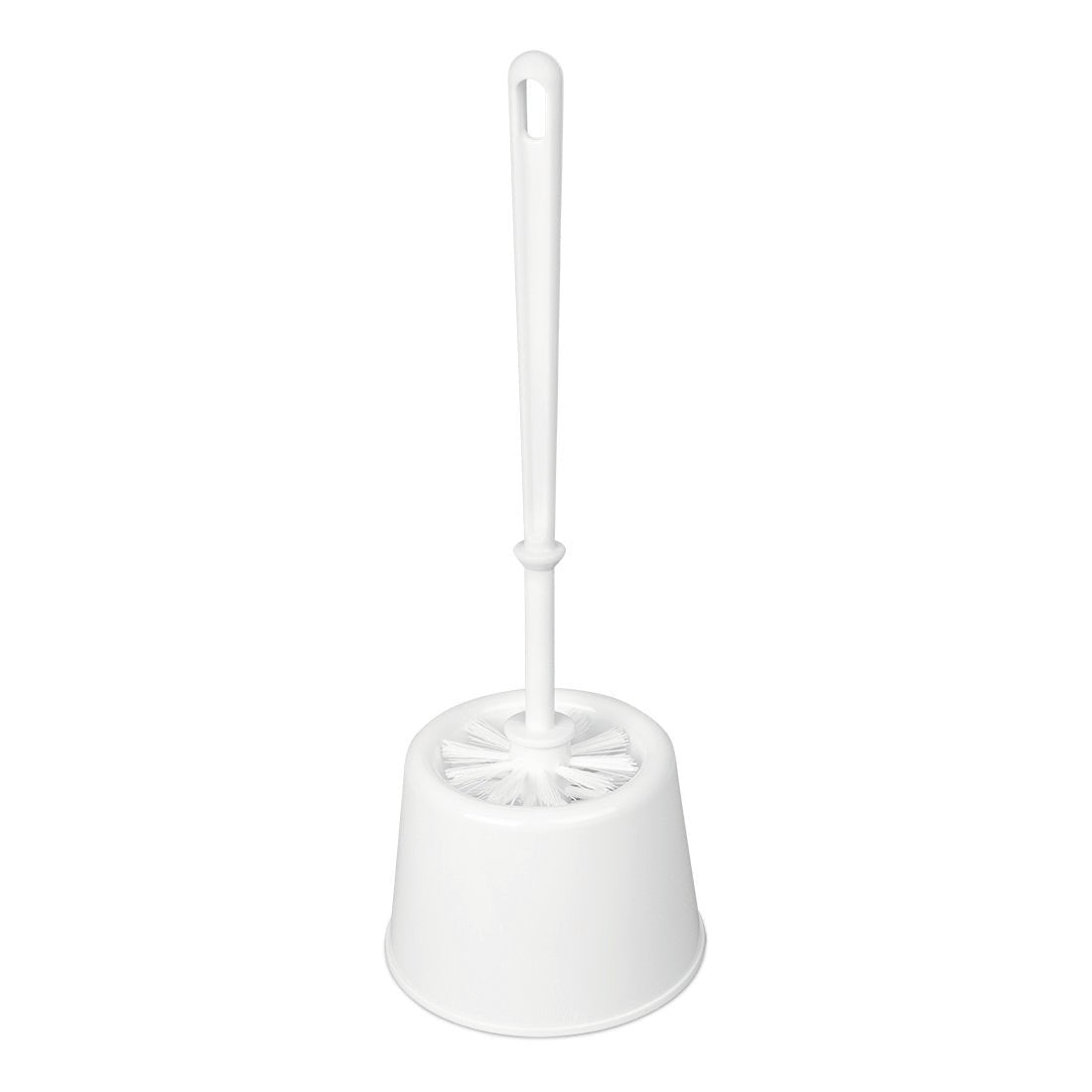 Nölle Profi Brush WC-Garnitur, Topform, Ø 75 mm, weiße PP-Borste | 1 Stück