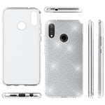 NALIA Glitzerhülle für Huawei P20 Lite – Funkelnder Glitzer-Look & Grip – SHINEPOP (Silikon Case) – Marke aus Berlin