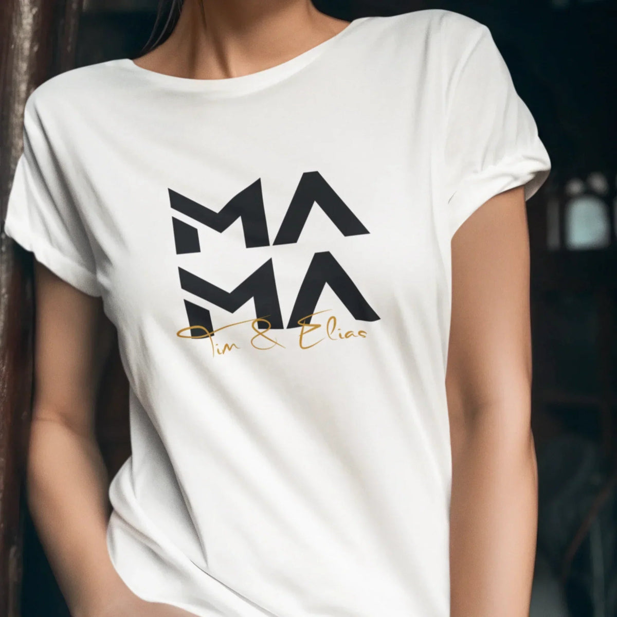 MAMA T-Shirt MINIMAL personalisiert