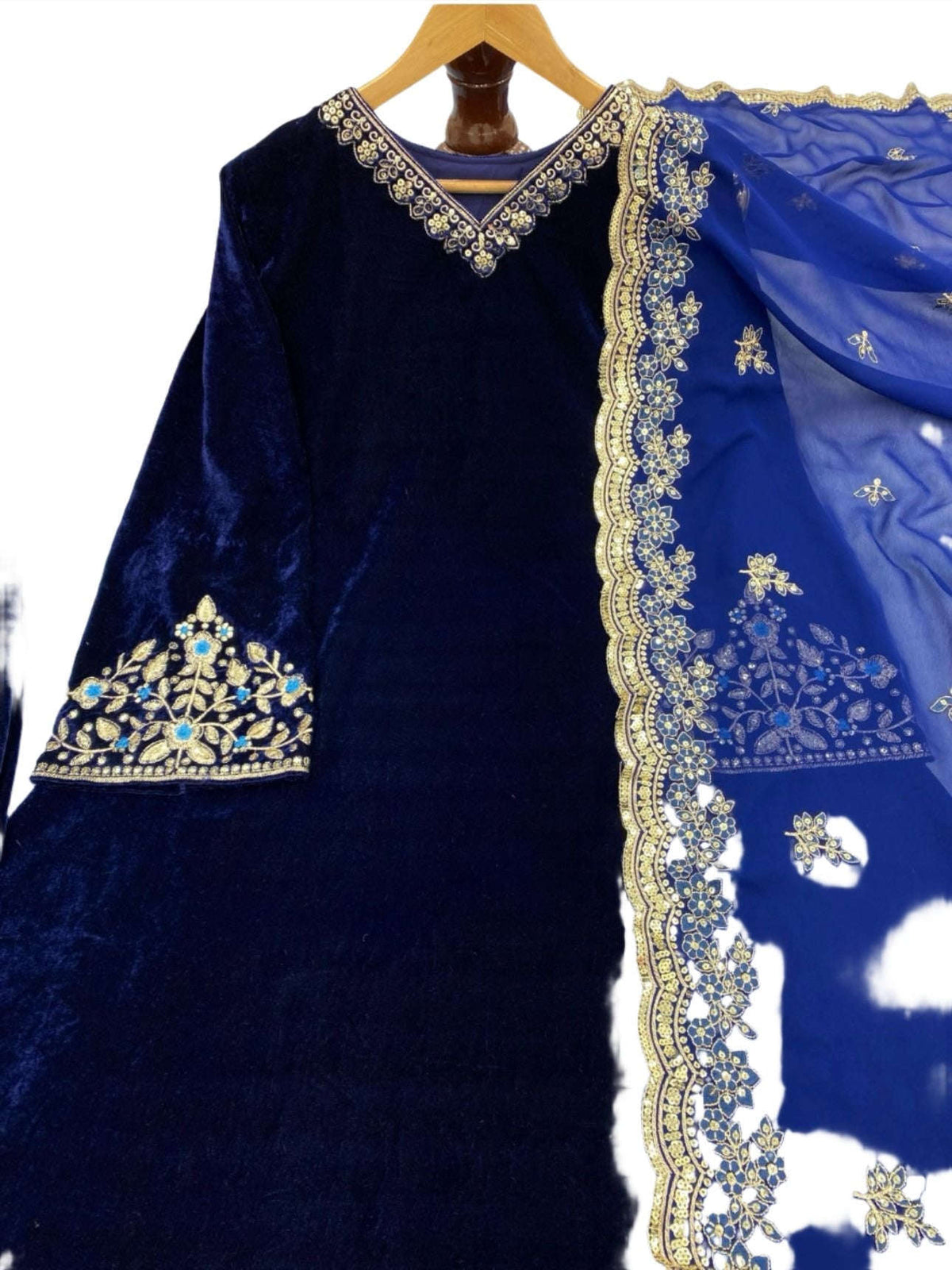 Velvet Suit(Winter Collection) Namma Markt