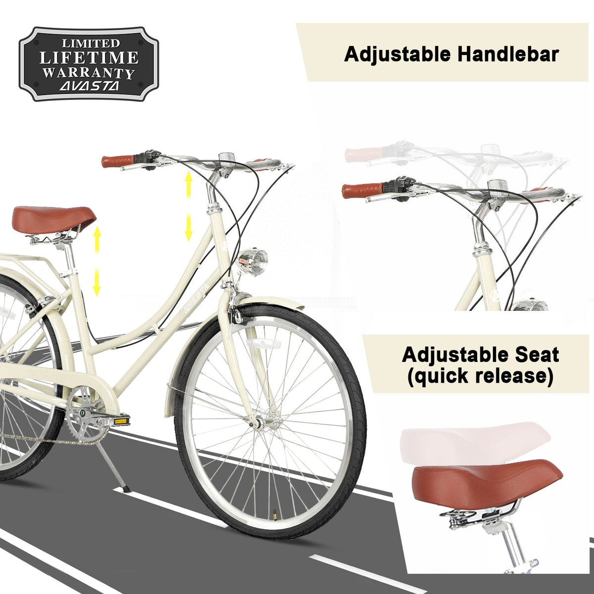Women's 6 Speed Cruiser Bicycle