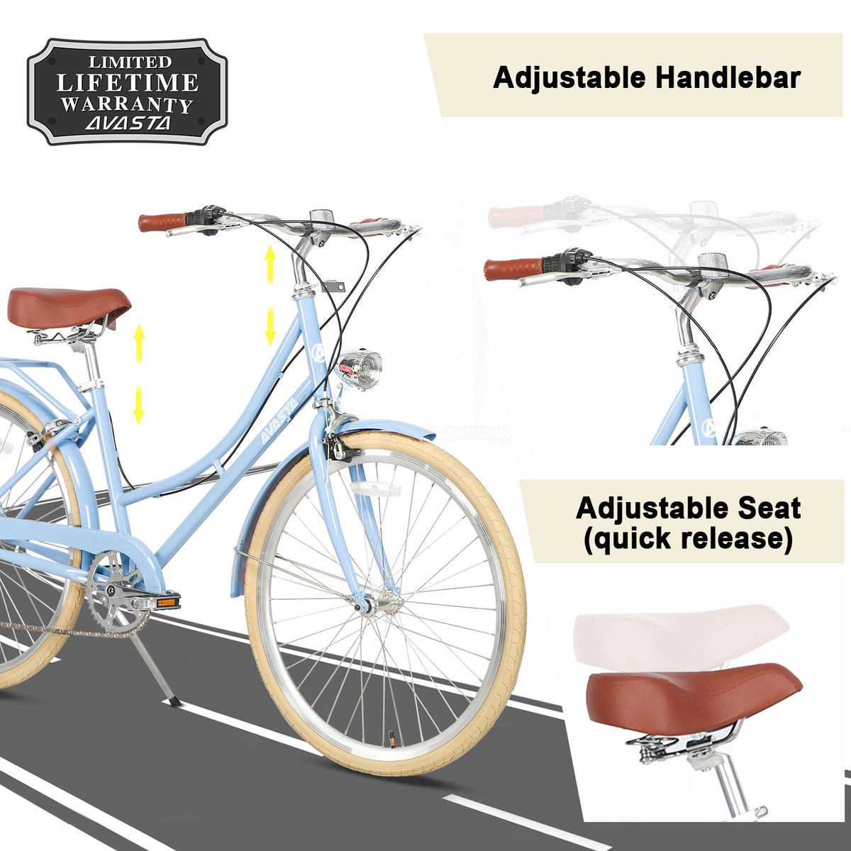 Women's 6 Speed Cruiser Bicycle