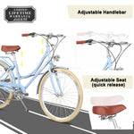 Women's 6 Speed Cruiser Bicycle
