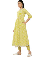 Bandhani Yoke Design Empire Gotta Patti Cotton suit