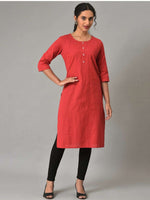 Knee Length Straight Kurta
