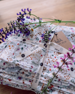 Musselin-Bettwäsche "Eliane" • Wildflowers